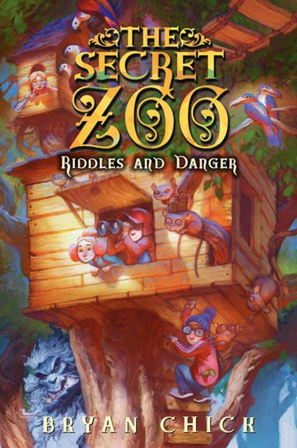 Big bigCover of The Secret Zoo: Riddles and Danger