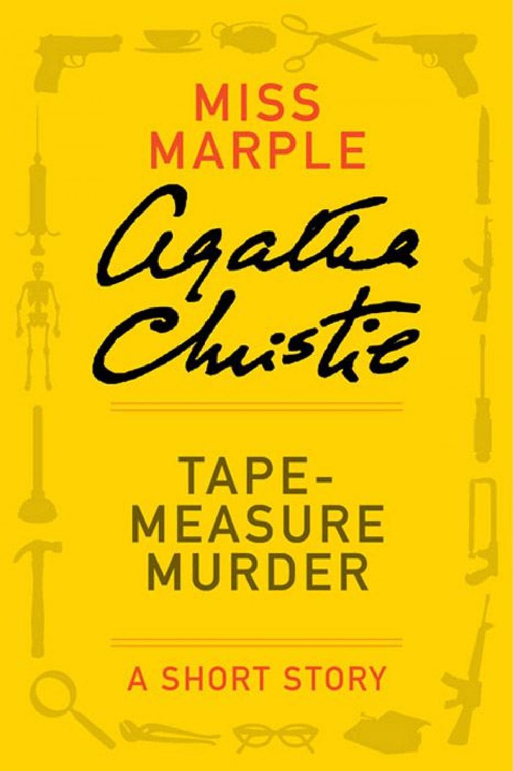 Big bigCover of Tape Measure Murder