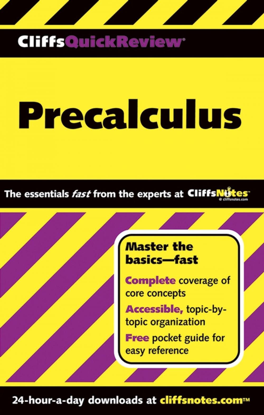 Big bigCover of CliffsQuickReview Precalculus