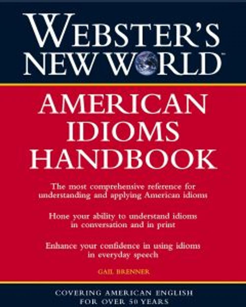 Big bigCover of Webster's New World American Idioms Handbook