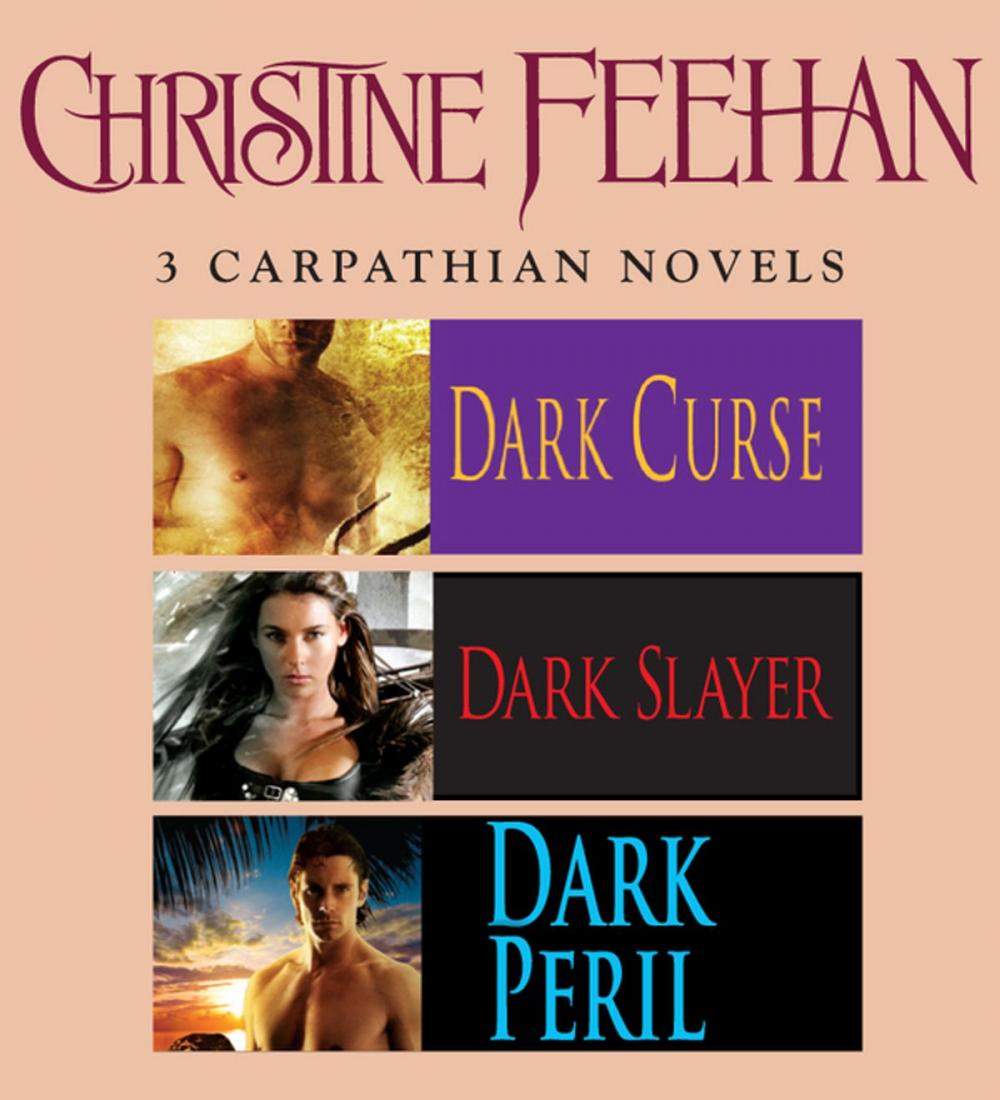 Big bigCover of Christine Feehan 3 Carpathian novels