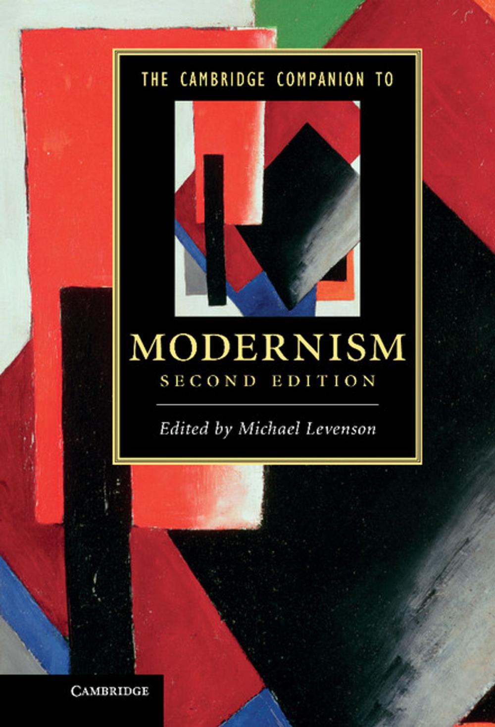 Big bigCover of The Cambridge Companion to Modernism