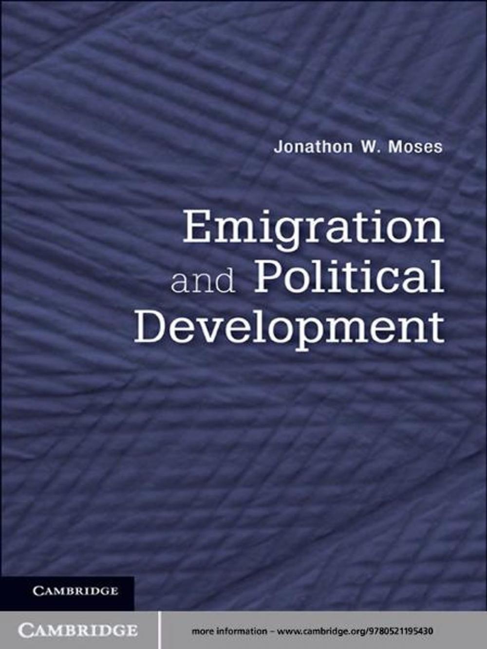 Big bigCover of Emigration and Political Development