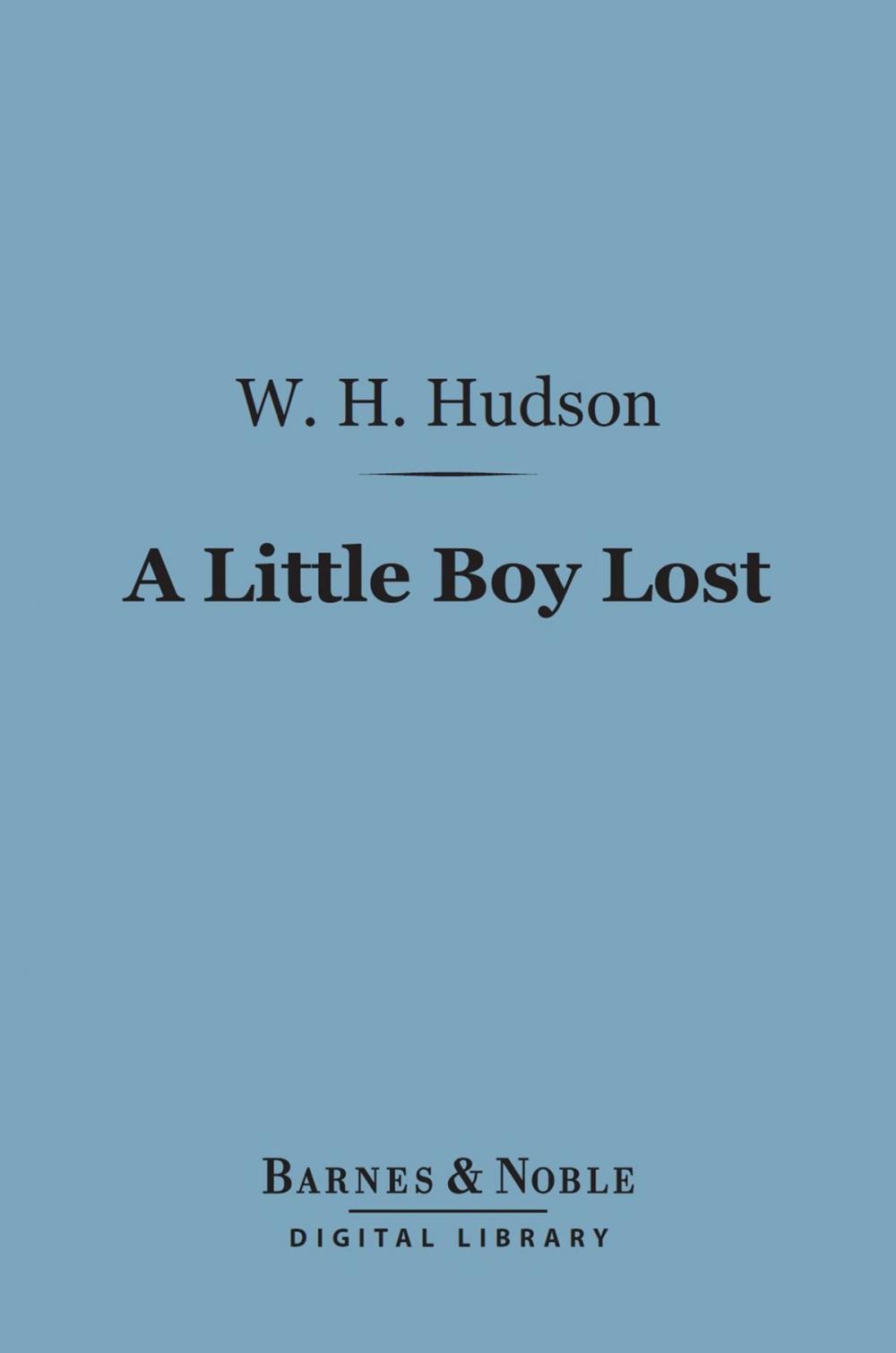 Big bigCover of A Little Boy Lost (Barnes & Noble Digital Library)