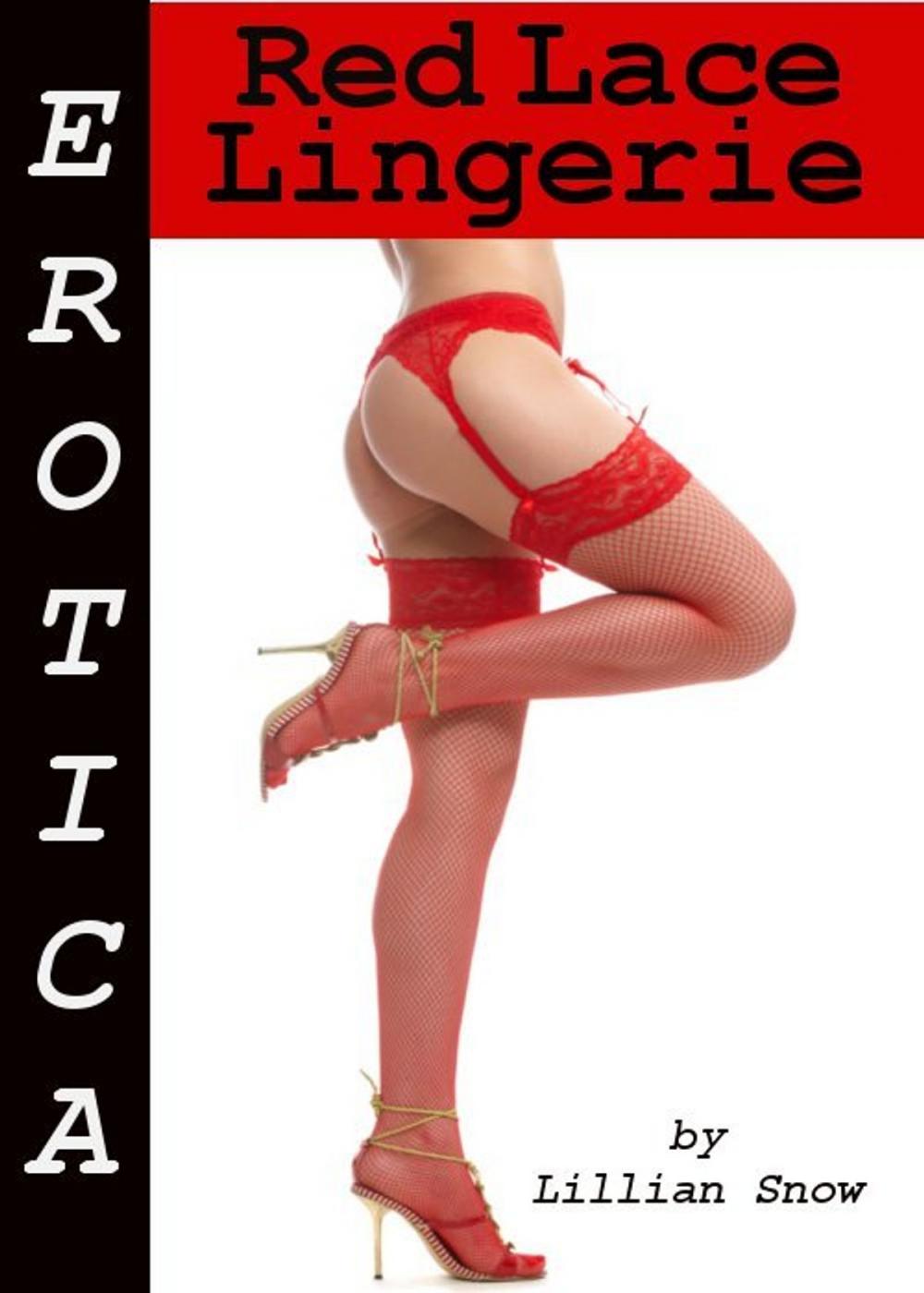 Big bigCover of Erotica: Red Lace Lingerie, Tales of Sex