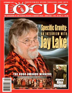 Book cover of Locus Magazine, Issue 608, September 2011