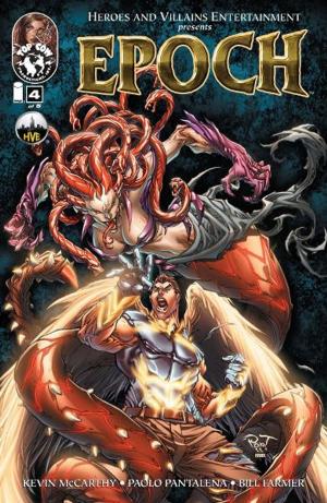 Cover of the book Epoch #4 (of 5) by Tim Seeley, Diego Bernard, Fred Benes, Arif Prianto, Troy Peteri