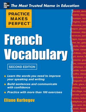 Cover of the book Practice Make Perfect French Vocabulary by Scott Coplan, David Masuda