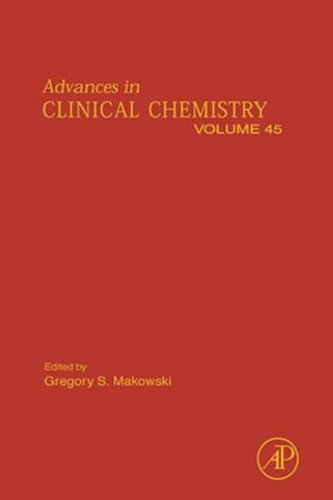 Cover of the book Advances in Clinical Chemistry by Richard M Lerner, Janette B. Benson