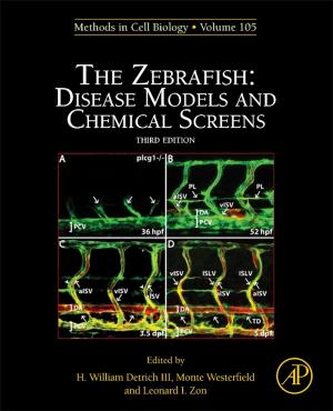 Cover of the book The Zebrafish: Disease Models and Chemical Screens by D. Miannay, P. Costa, D. François, A.B Vannes, A. Lasalmonie, D. Jeulin, D. Marquis, F. Vaillant, H. Burlet, J.C. Dupré, J.M. Georges, M. Bornert, M. Cherkaoui, R. Schirrer, T. Thomas, S. Pommier, A. Pineau