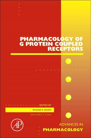 Cover of the book Pharmacology of G Protein Coupled Receptors by F. A. Kincl, J. R. Pasqualini