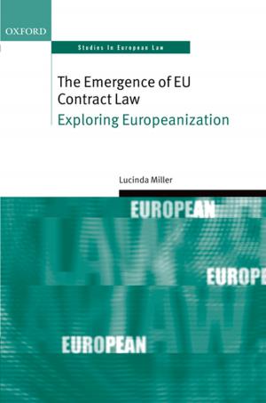 Cover of the book The Emergence of EU Contract Law by Peter Ghosh