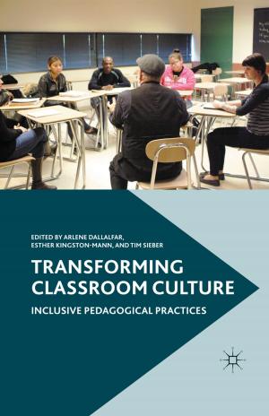 Cover of the book Transforming Classroom Culture by H. Kotzé, Pierre du Toit