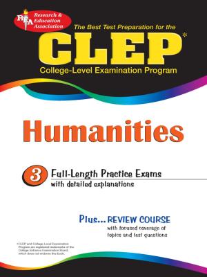 Cover of the book CLEP Humanities by Larry Krieger, Ms. Nancy Fenton, M.A., Ms. Jessica Flitter, M.A.