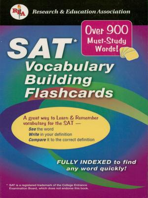 Cover of the book SAT Vocabulary Builder Interactive Flashcards Book by Ken Springer, Ann Monroe Baillargeon, PhD, Michelle Chamblin, PhD