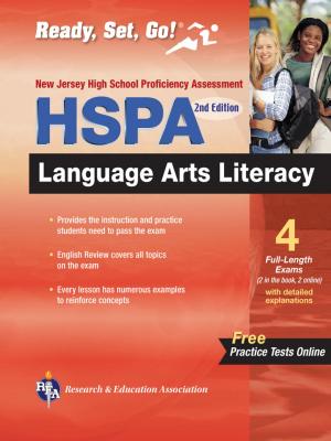 Cover of the book New Jersey HSPA Language Arts Literacy with Online Practice Tests by Nick Pease