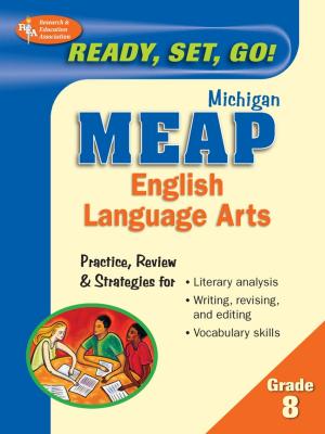 Cover of the book Michigan MEAP Grade 8 English Language Arts by Rachelle Smith, Dominic Marulllo, Ken Springer