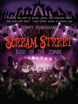Cover of the book Scream Street: Flesh of the Zombie by Paula Garner, Audrey Coulthurst