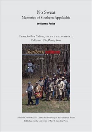 Cover of the book No Sweat: Memories of Southern Appalachia by Gladys I. McCormick