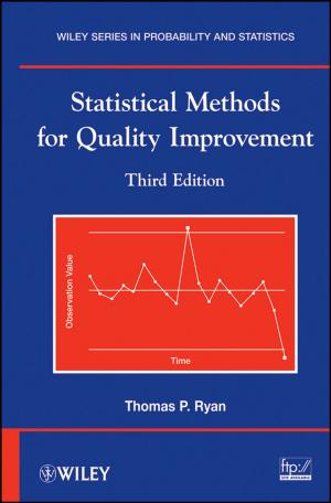 Cover of the book Statistical Methods for Quality Improvement by David J. Jepsen, David J. Norberg