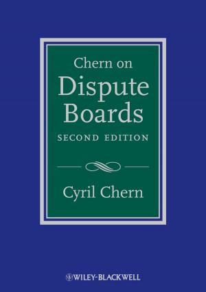 Cover of the book Chern on Dispute Boards by Joel Scott, David Lee, Scott Weiss