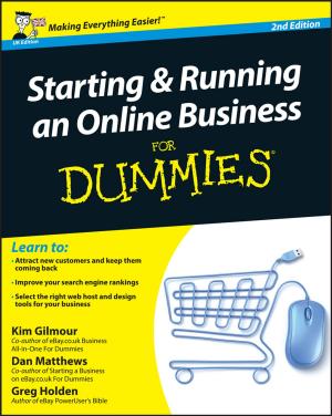 Cover of the book Starting and Running an Online Business For Dummies by Vicky Ward