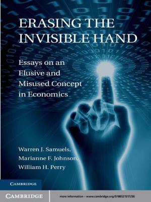 Book cover of Erasing the Invisible Hand