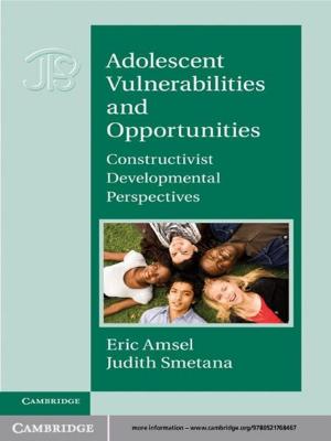 Cover of the book Adolescent Vulnerabilities and Opportunities by John R. Zaller