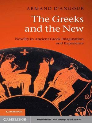 Cover of the book The Greeks and the New by Daniel J. Phaneuf, Till Requate