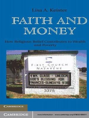 Cover of the book Faith and Money by Daniel J. Phaneuf, Till Requate