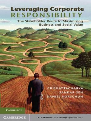 Cover of the book Leveraging Corporate Responsibility by Marvin L. Cohen, Steven G. Louie