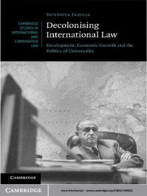 Cover of the book Decolonising International Law by EunHee Lee
