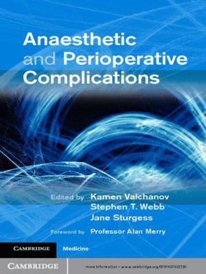 Cover of the book Anaesthetic and Perioperative Complications by Jason P.  Casellas
