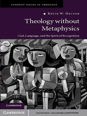 Cover of the book Theology without Metaphysics by Guy Saunders
