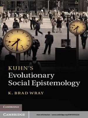 Cover of the book Kuhn's Evolutionary Social Epistemology by Robin Le Poidevin
