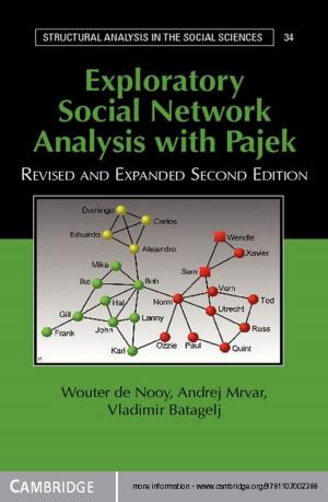 Cover of the book Exploratory Social Network Analysis with Pajek by Ervin Staub
