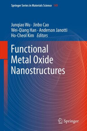 Cover of the book Functional Metal Oxide Nanostructures by Dongsheng Ma, Rajdeep Bondade