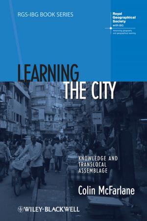 Cover of the book Learning the City by Tobias Amely