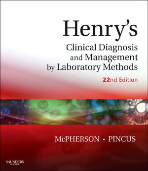Cover of the book Henry's Clinical Diagnosis and Management by Laboratory Methods E-Book by Rivka R. Colen, MD