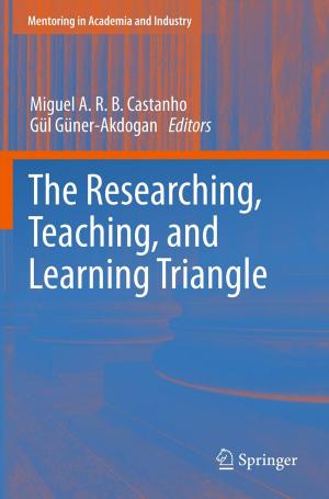 Cover of the book The Researching, Teaching, and Learning Triangle by Margaret J.A. Edwards
