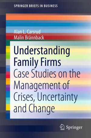 Cover of the book Understanding Family Firms by Thomas Catalano