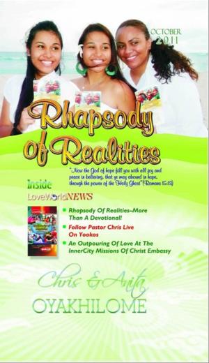 Cover of the book Rhapsody of Realities October 2011 Edition by Pastor Chris Oyakhilome PhD
