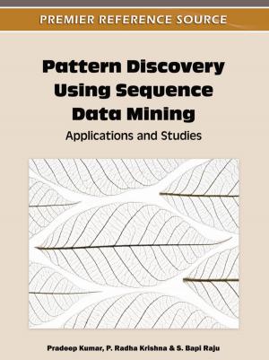 Cover of the book Pattern Discovery Using Sequence Data Mining by Jesus Enrique Portillo Pizana, Sergio Ortiz Valdes, Luis Miguel Beristain Hernandez