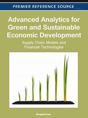 Cover of the book Advanced Analytics for Green and Sustainable Economic Development by 