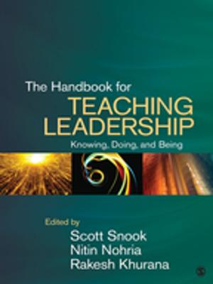 Cover of the book The Handbook for Teaching Leadership by Rene S. Townsend, Gloria L. Johnston, Gwen E. Gross, Lorraine M. Garcy, Benita B. Roberts, Patricia B. Novotney, Margaret A. Lynch