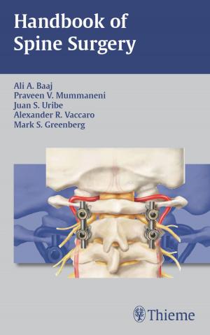 Cover of the book Handbook of Spine Surgery by C. Richard Goldfarb, Steven R. Parmett, Lionel S. Zuckier