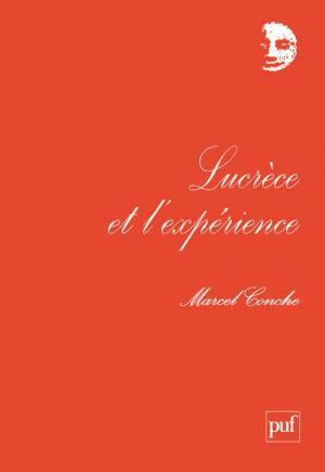 Cover of the book Lucrèce et l'expérience by Mireille Delmas-Marty