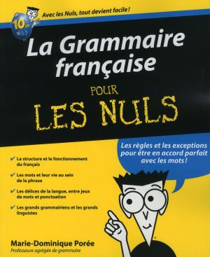 Cover of the book La Grammaire française pour les Nuls by Florent MARGAILLAN