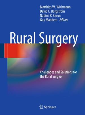 Cover of the book Rural Surgery by Wilhelm Fischer, Philippe Ritter