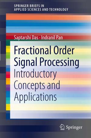 Cover of the book Fractional Order Signal Processing by P. Otto, K. Ewe